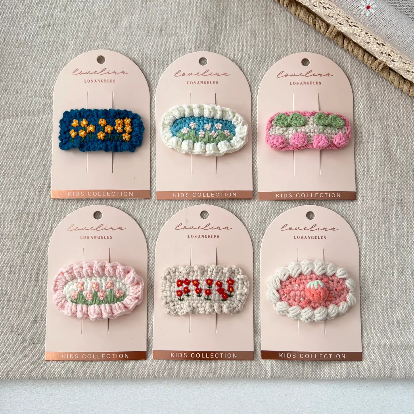 Kids Flower Garden Hair Clips - Several Styles