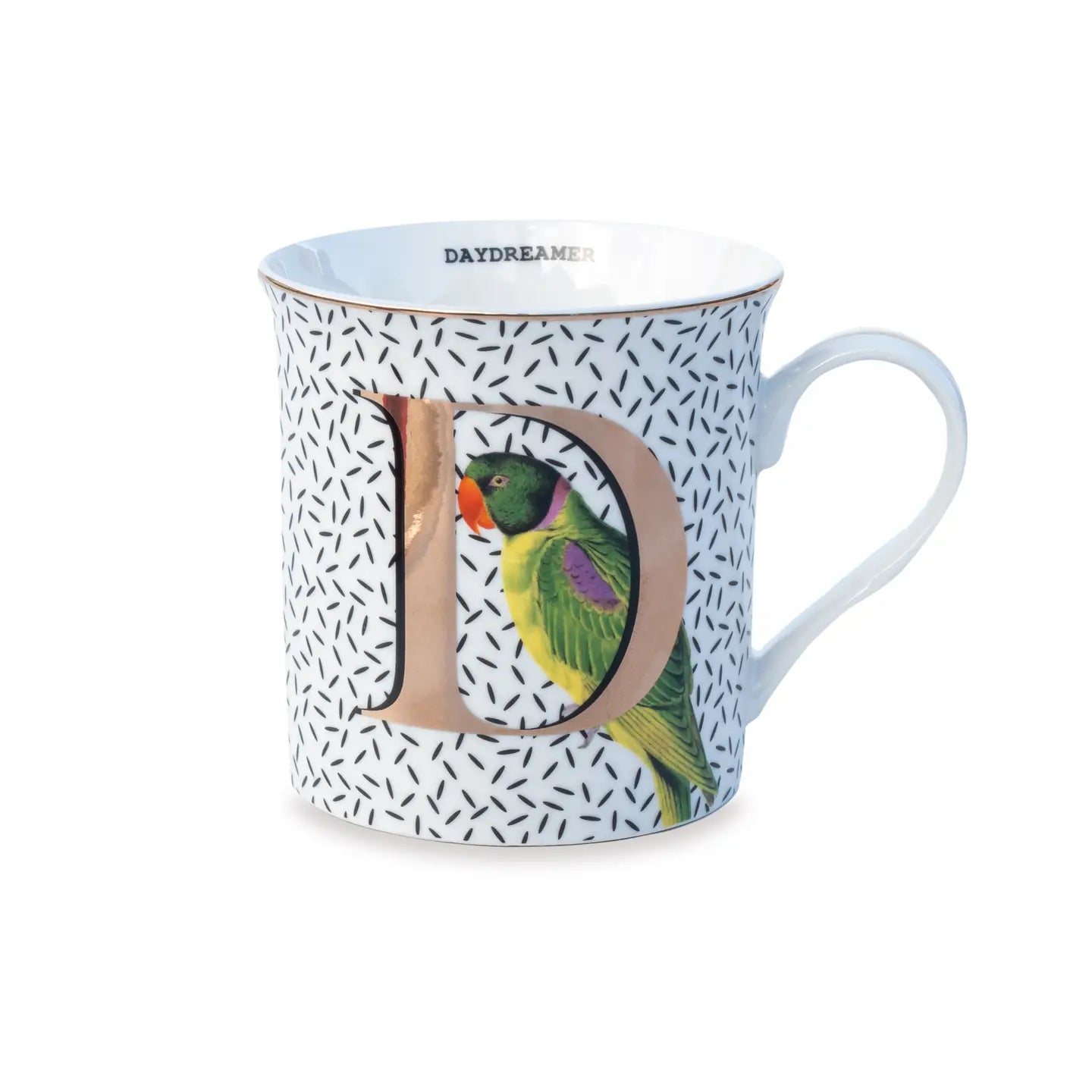 Yvonne Ellen the Gold Edition Alphabet Mugs