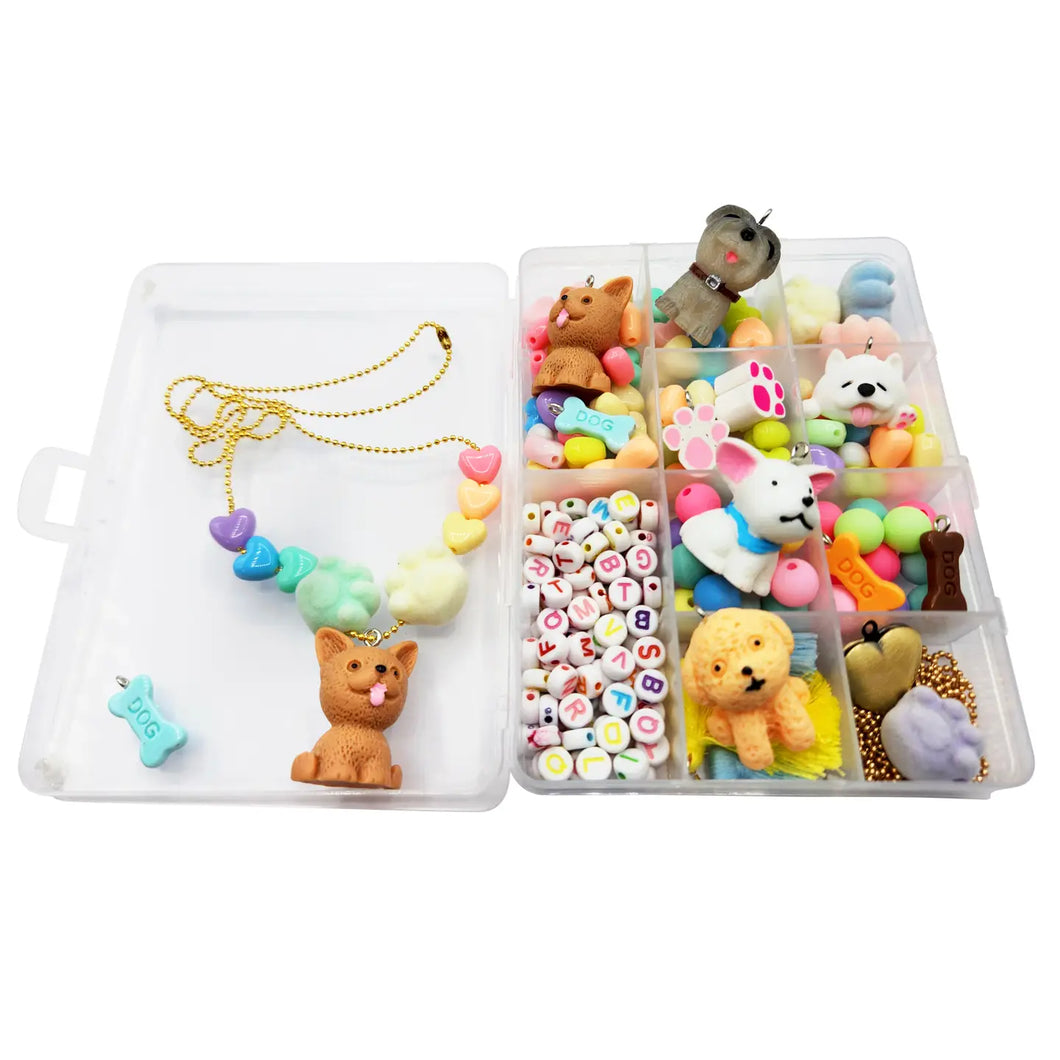 Puppy Love Necklace and Jewelry Diy Kit For Kids