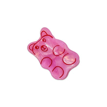 Load image into Gallery viewer, Mini Pink Gummy Bear Hair Claw Clip
