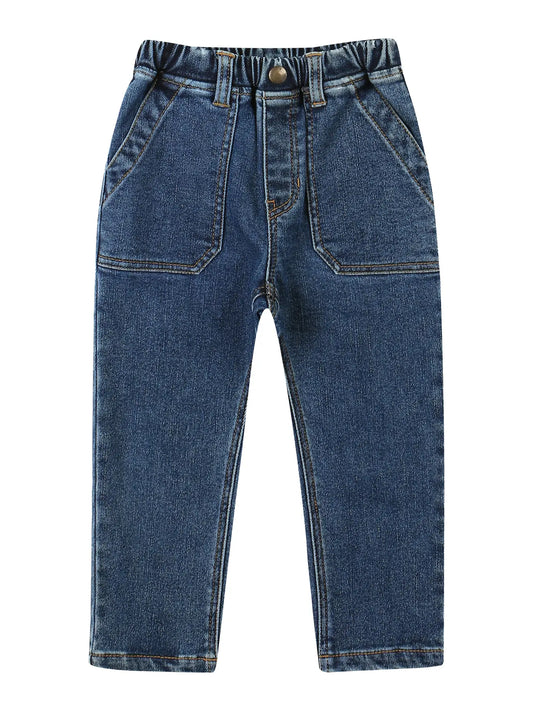 Baggy Wide Pocket Denim Pants
