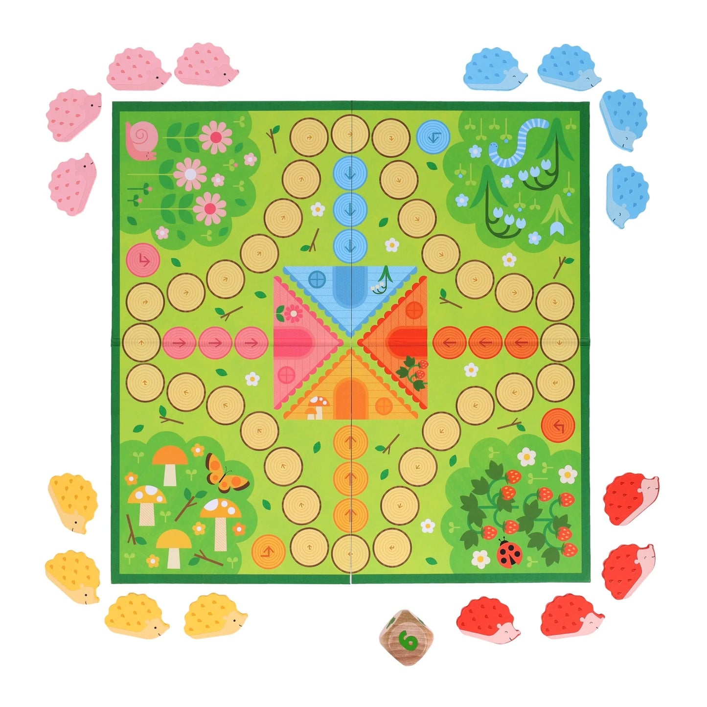 Hurry Home, Hedgehogs! A Prickly Racing Game
