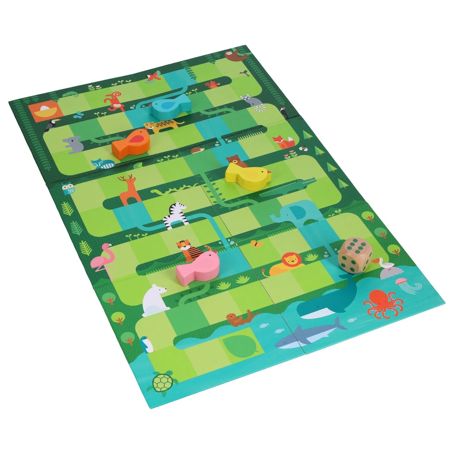 Slides and Climbs: A Get to the Top Game