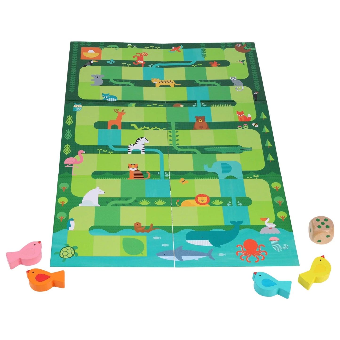 Slides and Climbs: A Get to the Top Game