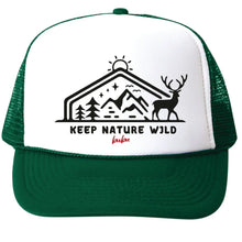 Load image into Gallery viewer, Keep Nature Wild Trucker Hat
