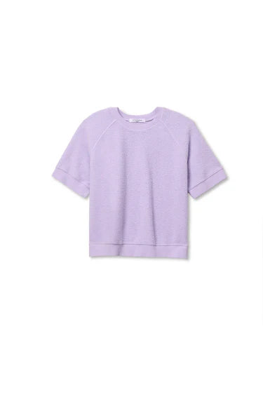 Kennedy S/S Reverse Fleece Sweatshirt - Ultraviolet