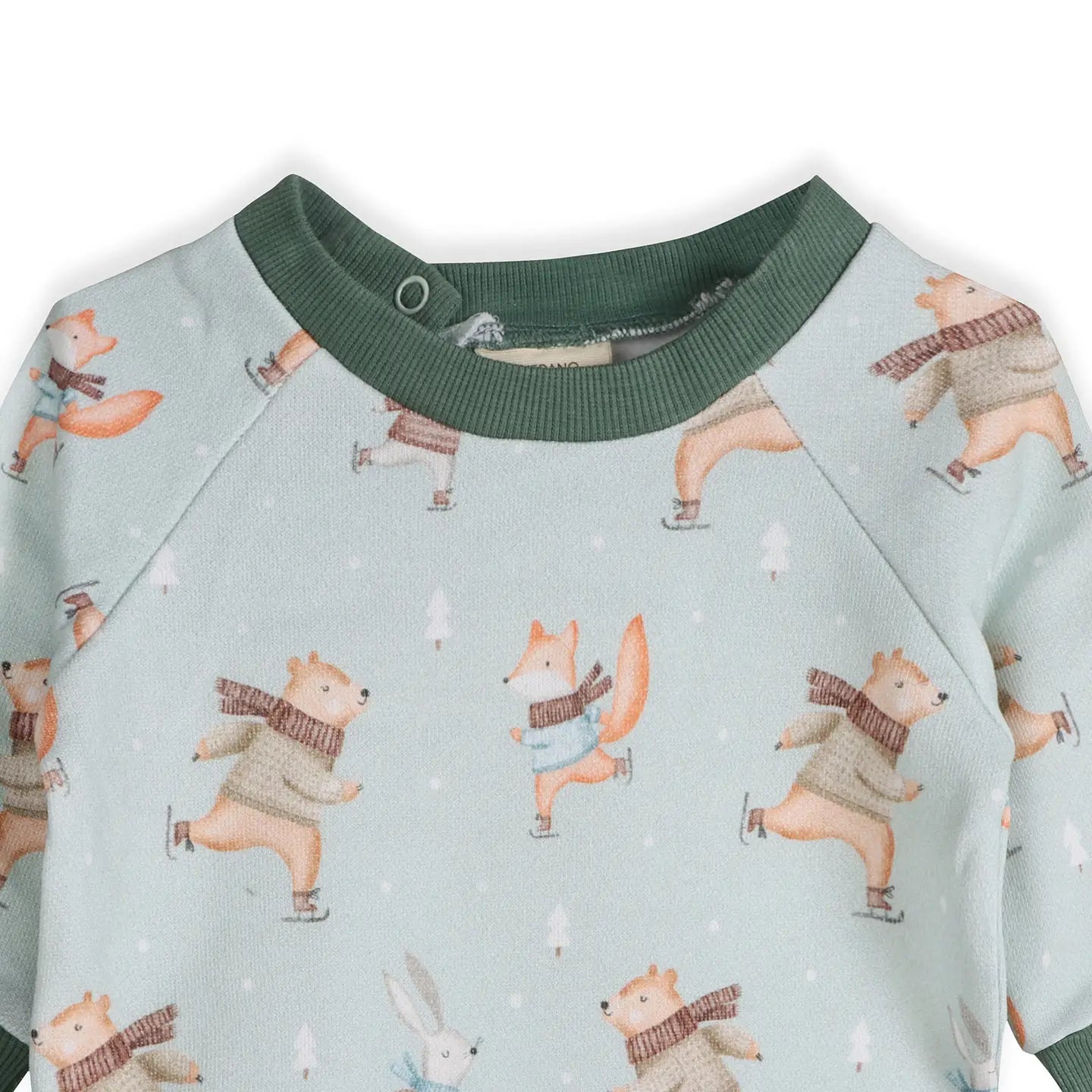 Ice Skaters Baby Sweatshirt & Pants Set
