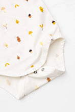 Load image into Gallery viewer, Lucky Baby Bodysuit - Autumn Acorns
