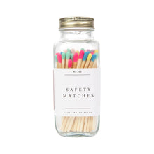 Load image into Gallery viewer, Safety Matches, Multicolor Rainbow Tip
