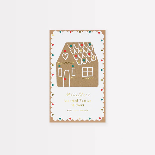 Gingerbread stickers (x50 sheets)