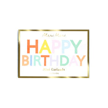 Load image into Gallery viewer, Happy Birthday Mini Matchbox Garland Set
