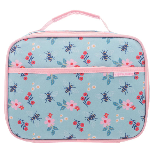 Kids Lunch Bag - Bees/Flowers