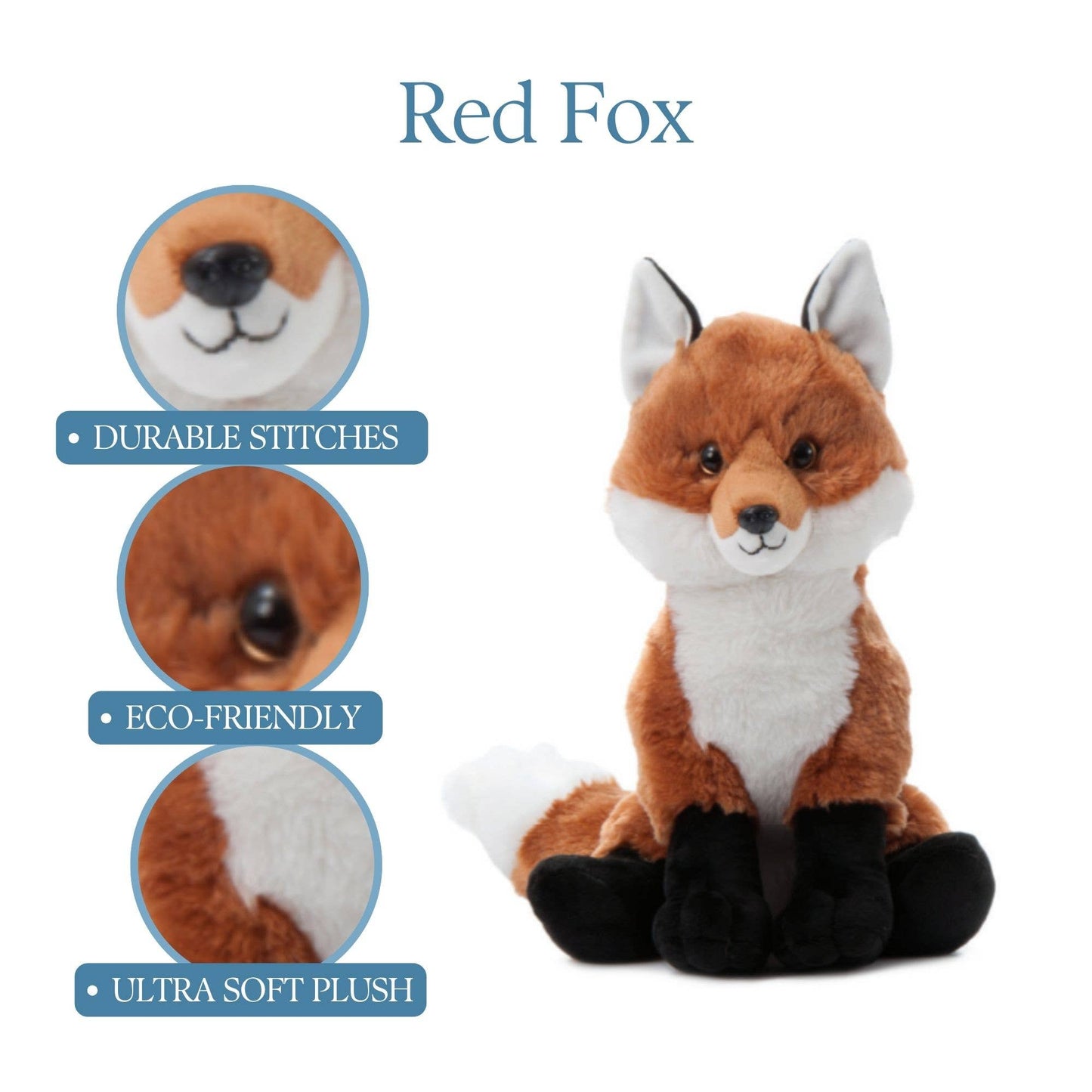 12" Wild Onez Red Fox