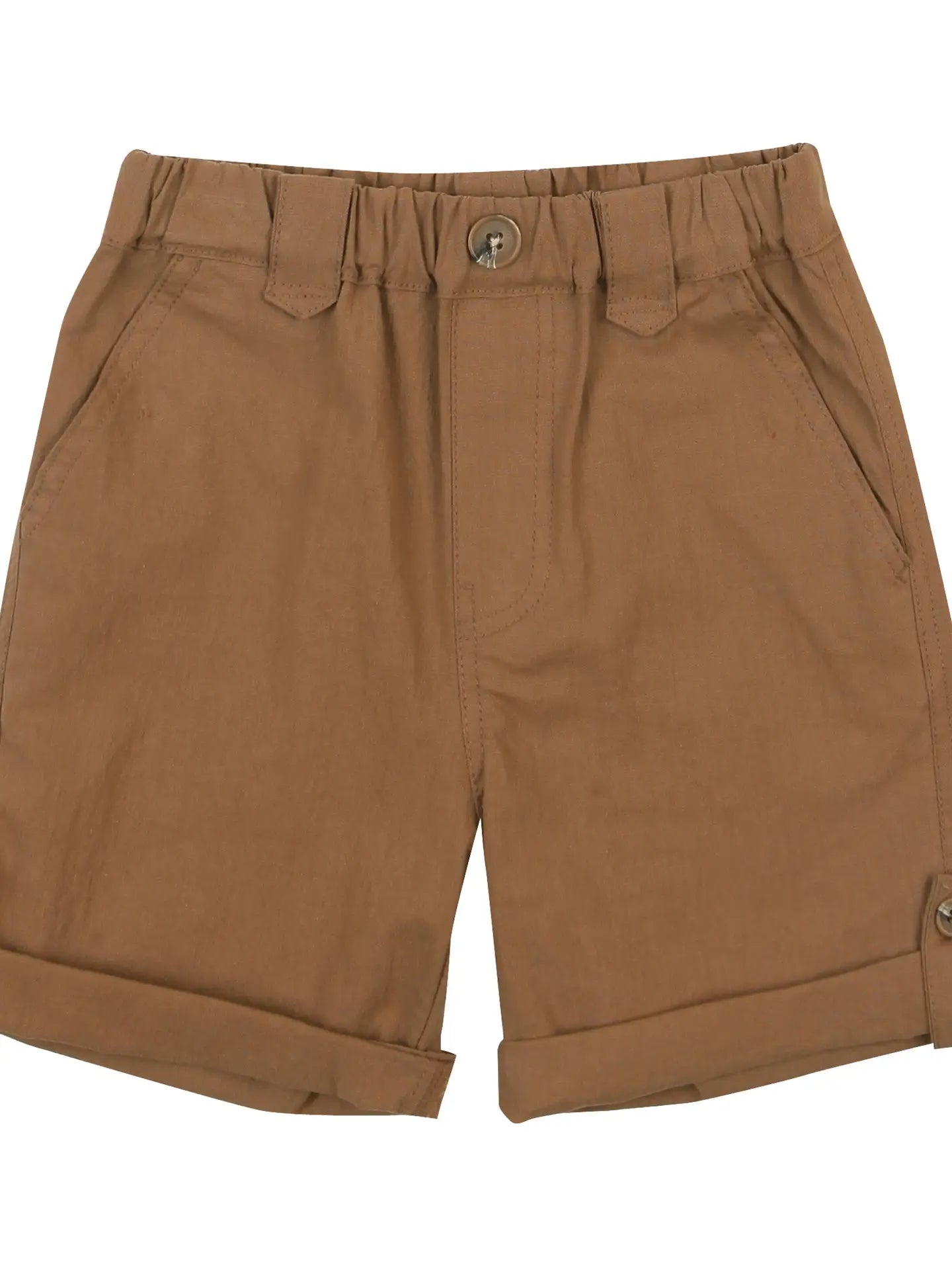 Bryson Baggy-Fit Pull-On Roll-Up Shorts