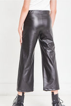 Load image into Gallery viewer, Faux Leather Wide Legs Pants
