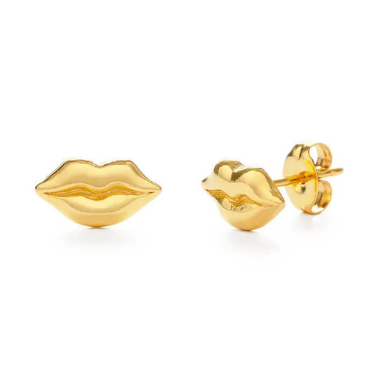 Luscious Lips Stud Earrings