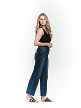 Load image into Gallery viewer, 29&quot; Raw Hem Wide Leg Crop Jeans in Knox
