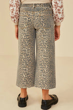 Load image into Gallery viewer, Washed Leopard Print Relaxed Fit Denim Jeans
