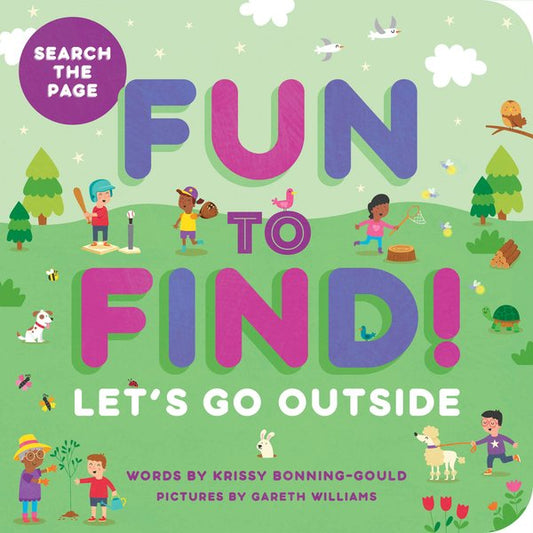 Fun to Find Let’s Go Outside Board Book