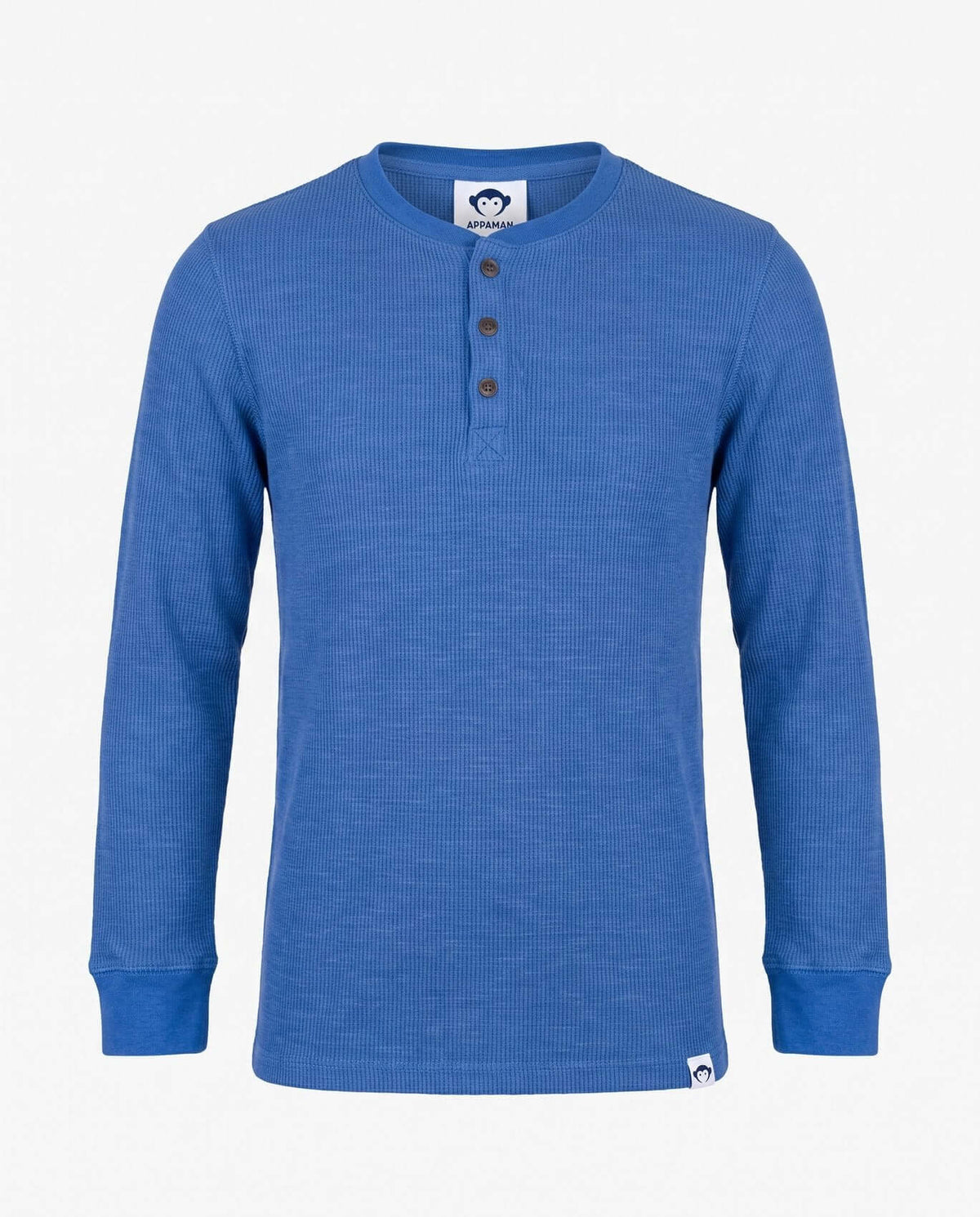 Classic Blue Craftsman Thermal Henley