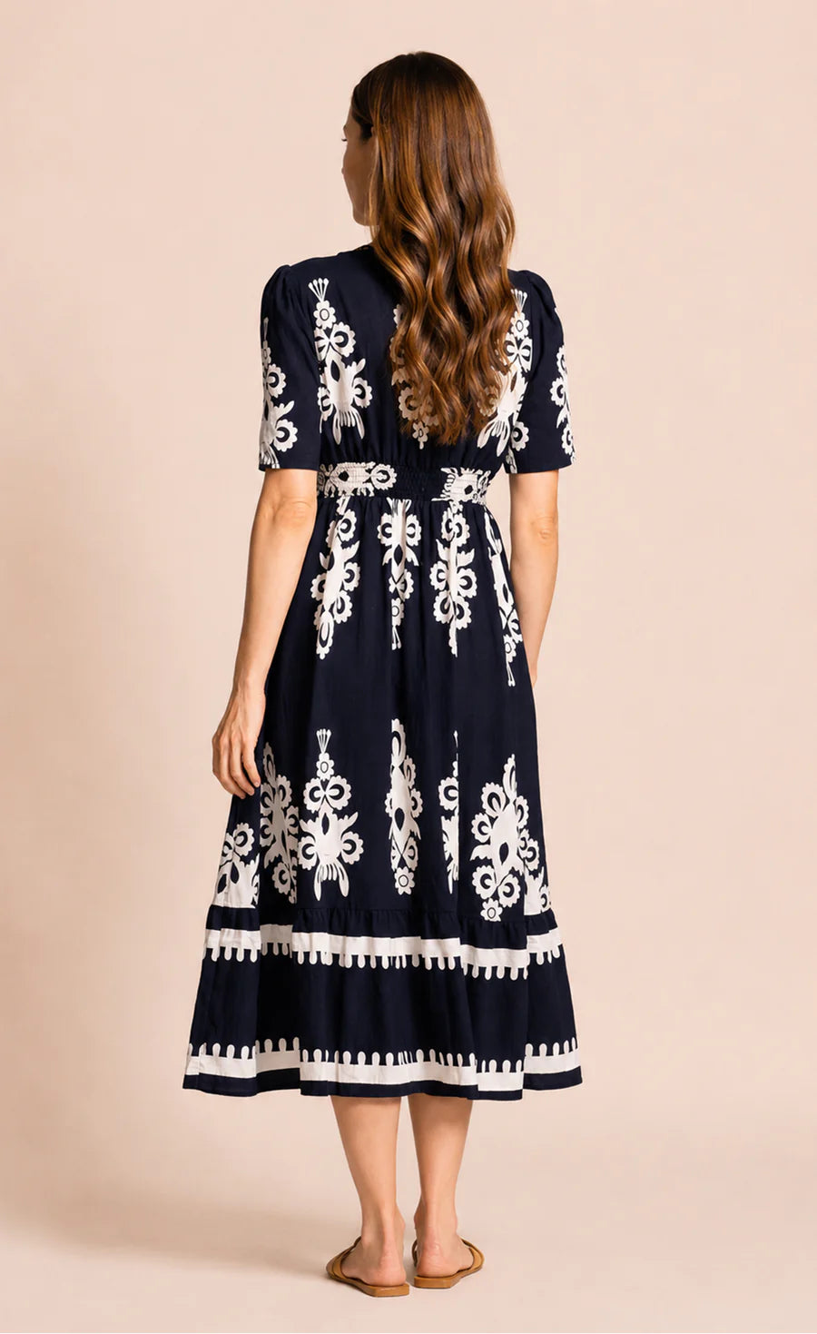 Bellingham Dress - Navy