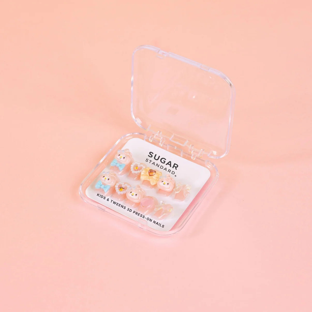 Little Sugar Nails - Bow & Bunny