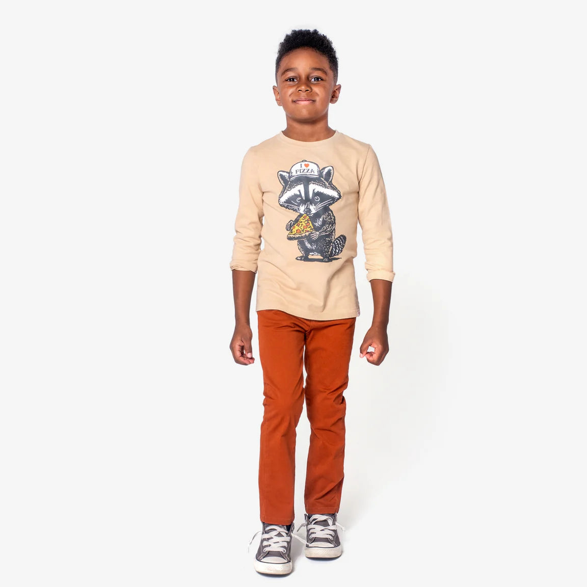 Skinny Twill Pant - Terracotta