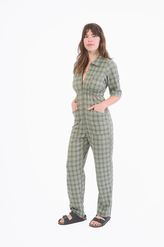 Unionsuit - Olivie Plaid
