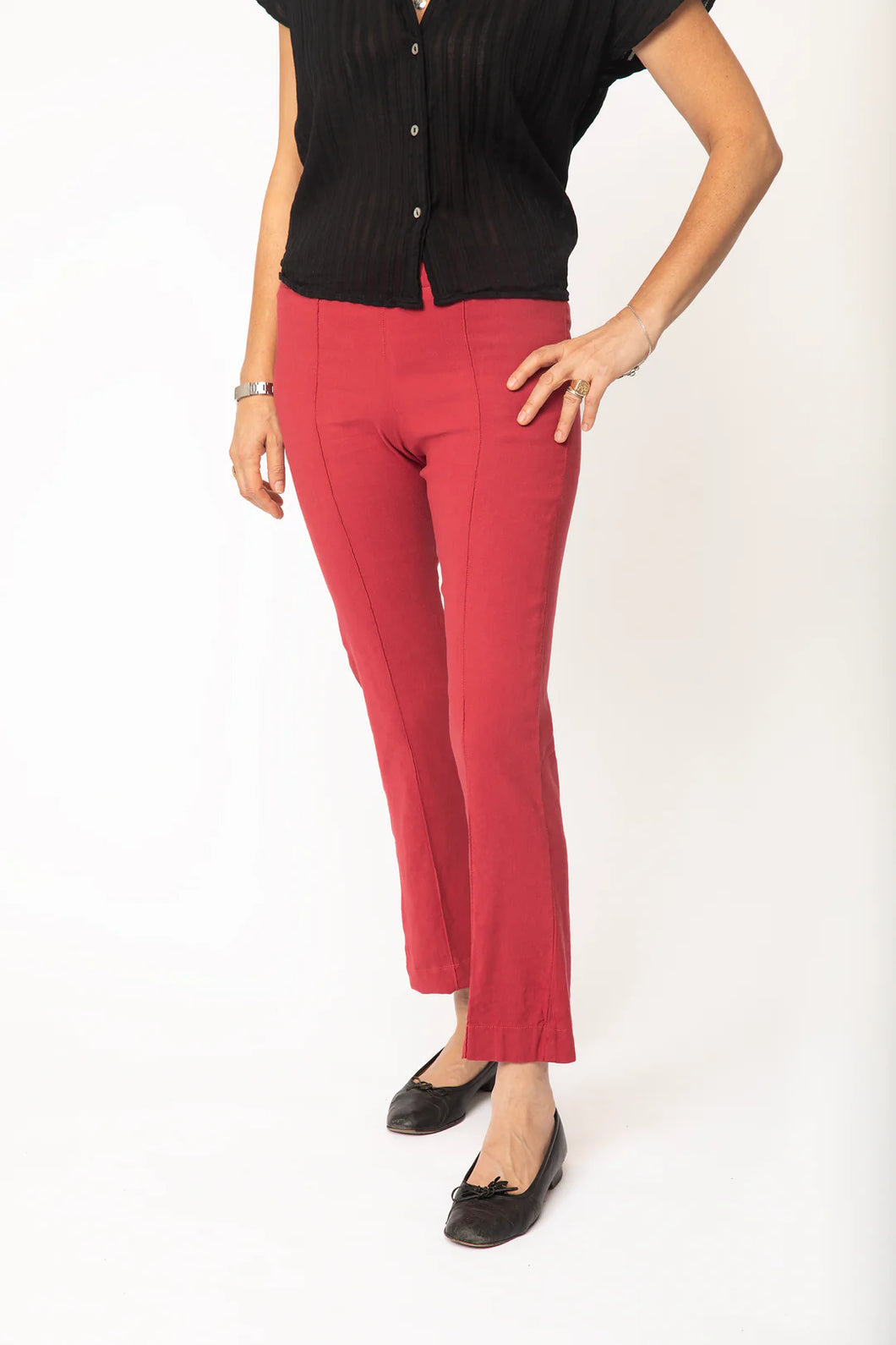 Pull On Pant - Lipstick