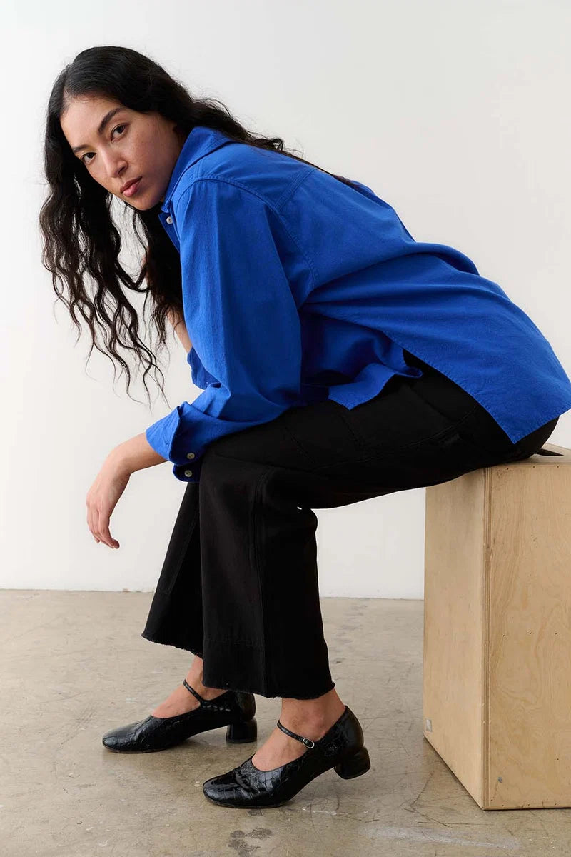 Collared Shirt - Colbalt Blue
