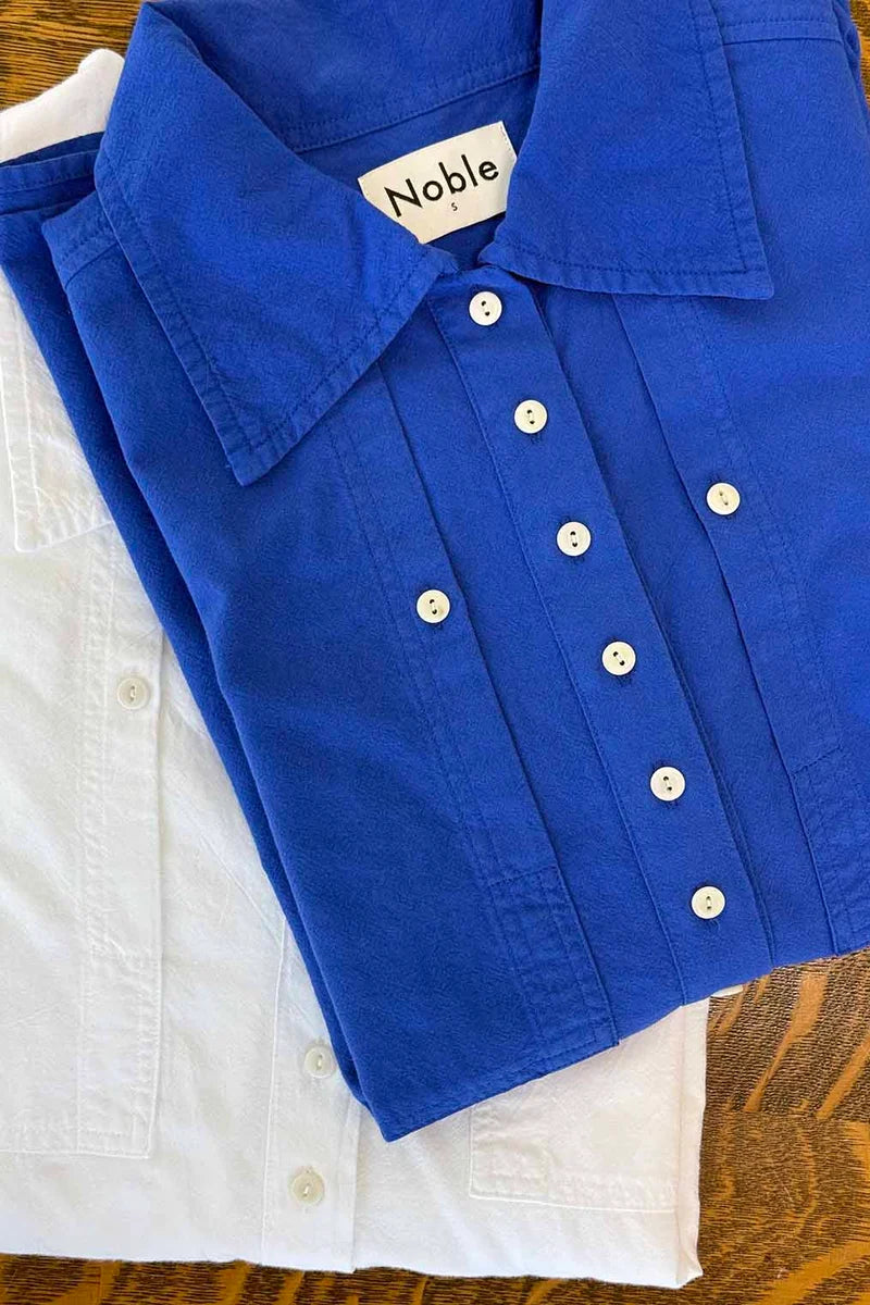 Collared Shirt - Colbalt Blue