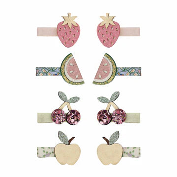 Fruit salad hair clips