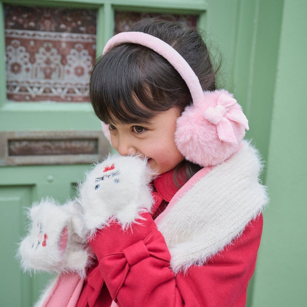 Cute Kitten Fluffy Gloves