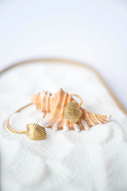Shell Cuff Bracelet