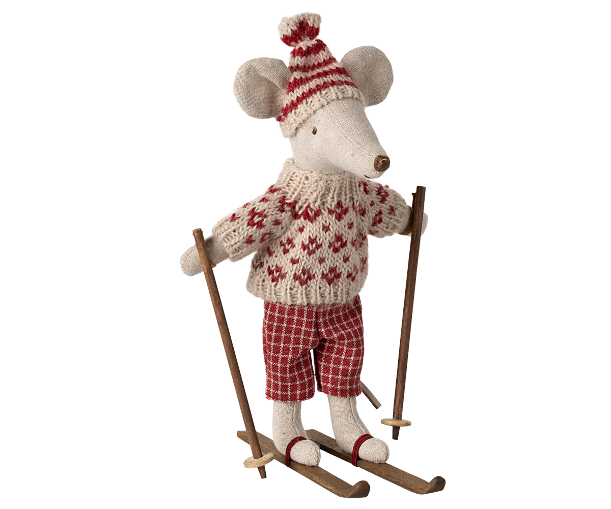 Winter Mouse Ski Set - Mum