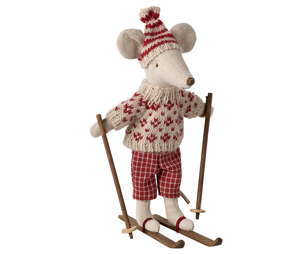 Winter Mouse Ski Set - Mum