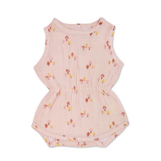 Muslin Shortall - Mini Mushroom