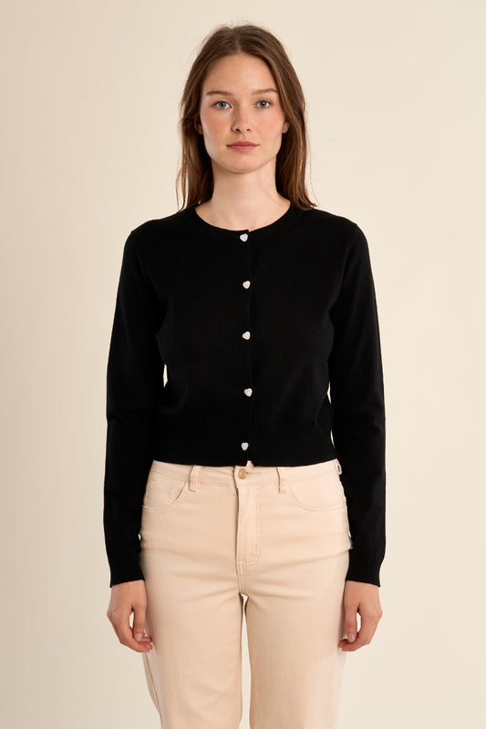 Spring Cardigan - Black