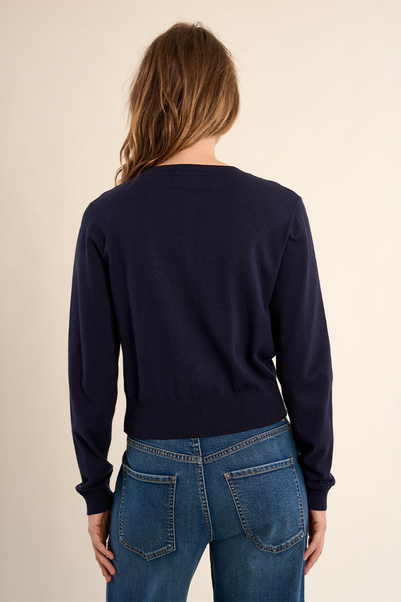 Spring Cardigan - Navy