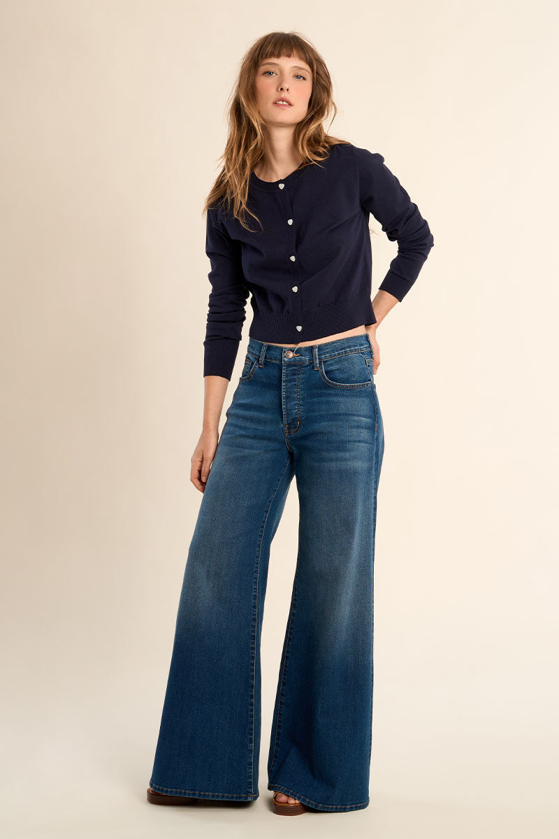 Spring Cardigan - Navy