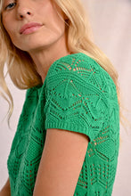 Load image into Gallery viewer, S/S Textured Sweater - Green
