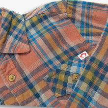 Load image into Gallery viewer, Flannel Shirt - Clay/Jewel Plaid
