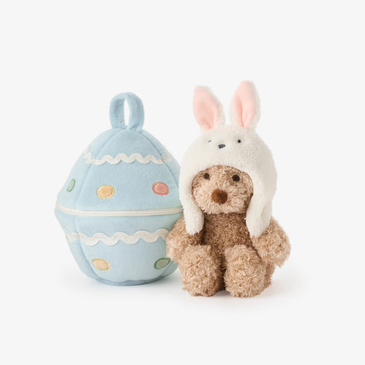Plush Bear + Easter Egg Activity Toy