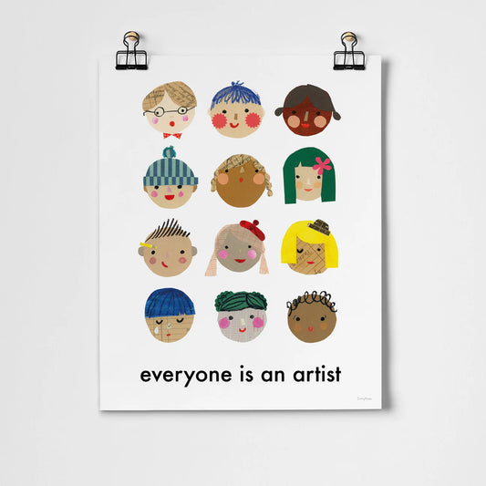 Everyone Is An Artist Fine Art Print