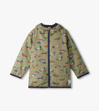 Load image into Gallery viewer, Ducks Deco Color Changing Raincoat
