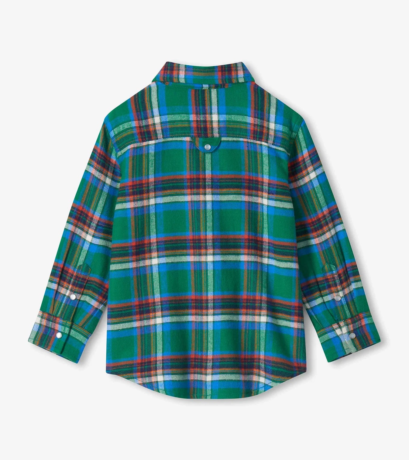 Fresh Fall Plaid Button Down Shirt - Green