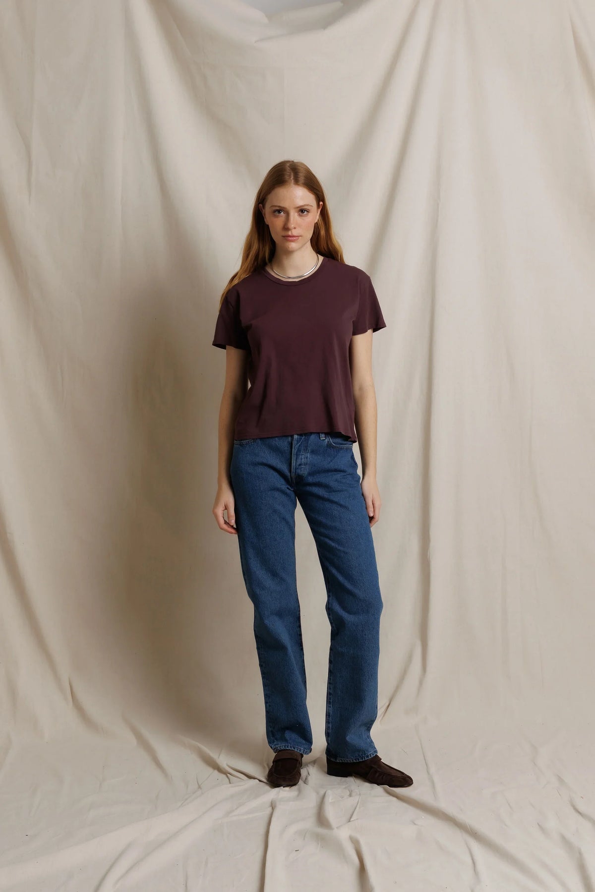 Harley Tee - Cherry Laquer