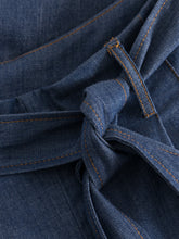 Load image into Gallery viewer, Wide-Leg Denim Shorts - Organic Cotton
