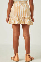 Load image into Gallery viewer, Striped Asymmetric Ruffle Skirt
