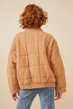 Load image into Gallery viewer, Quilted Zip Up Padded Jacket
